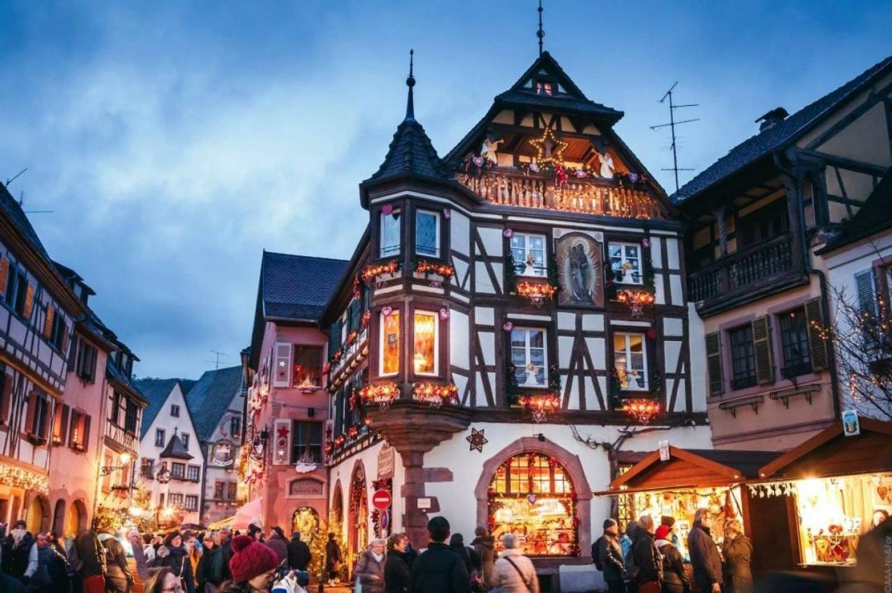 Au Bon Vieux Port Maison De Vacances Alsacienne A 10Mn De Ribeauville, Riquewihr Et Kaysersberg ซิลิสตาต์ ภายนอก รูปภาพ